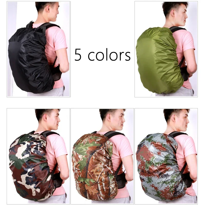 Rain Cover Backpack - Zaino da 35L/60L per Campeggio, Escursionismo