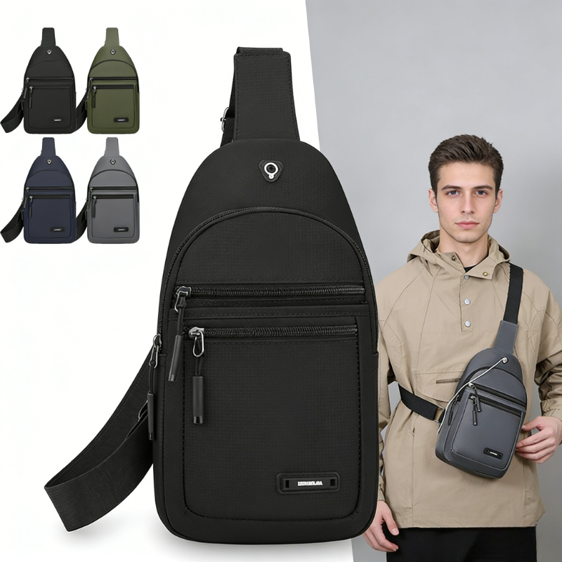 Travel Backpack Anti Theft - Borsa a Tracolla Antifurto Impermeabile da