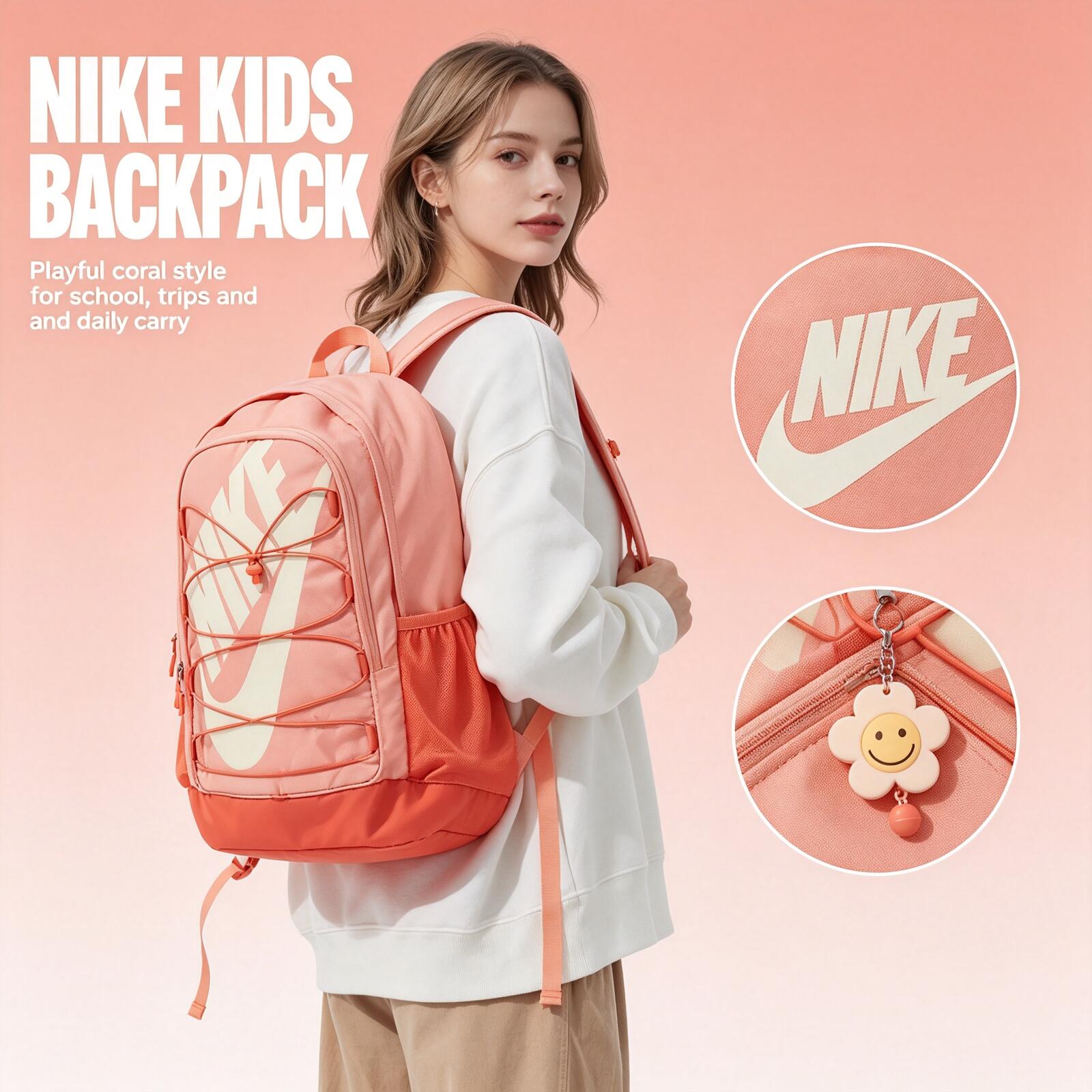Fashion Backpack Women - Nike per uomo e donna, borsa