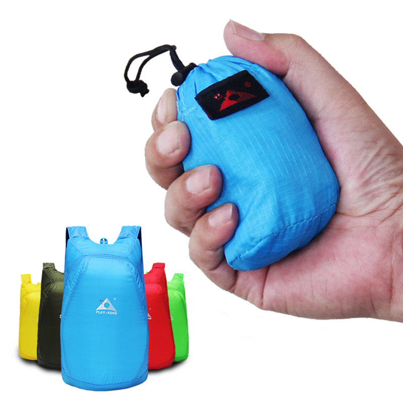 Foldable Backpack Small - Zaino leggero PLAYKING zaini pieghevoli ripiegabili