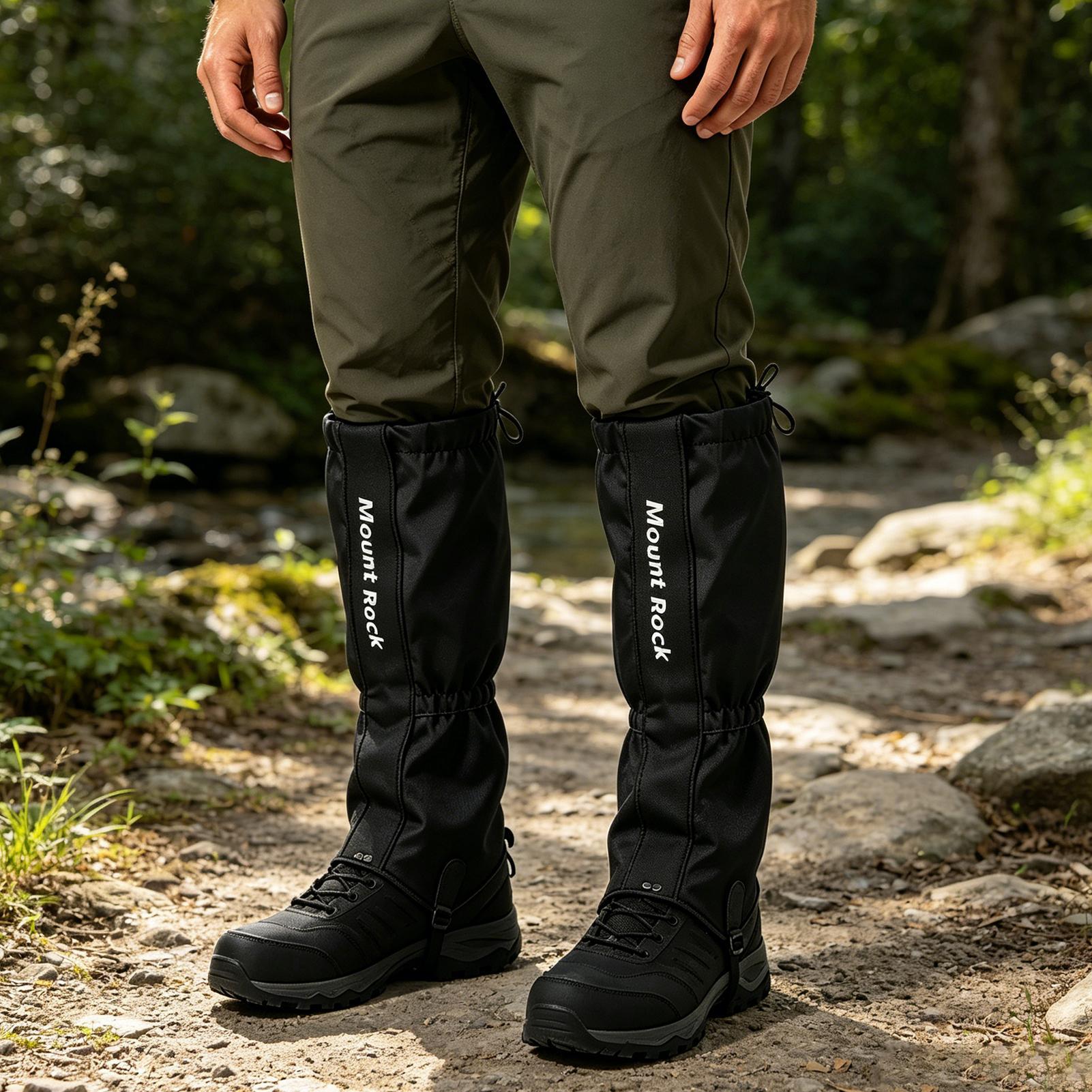 Hiking Backpack Waterproof - 1 Paio di Ghetre Impermeabili e