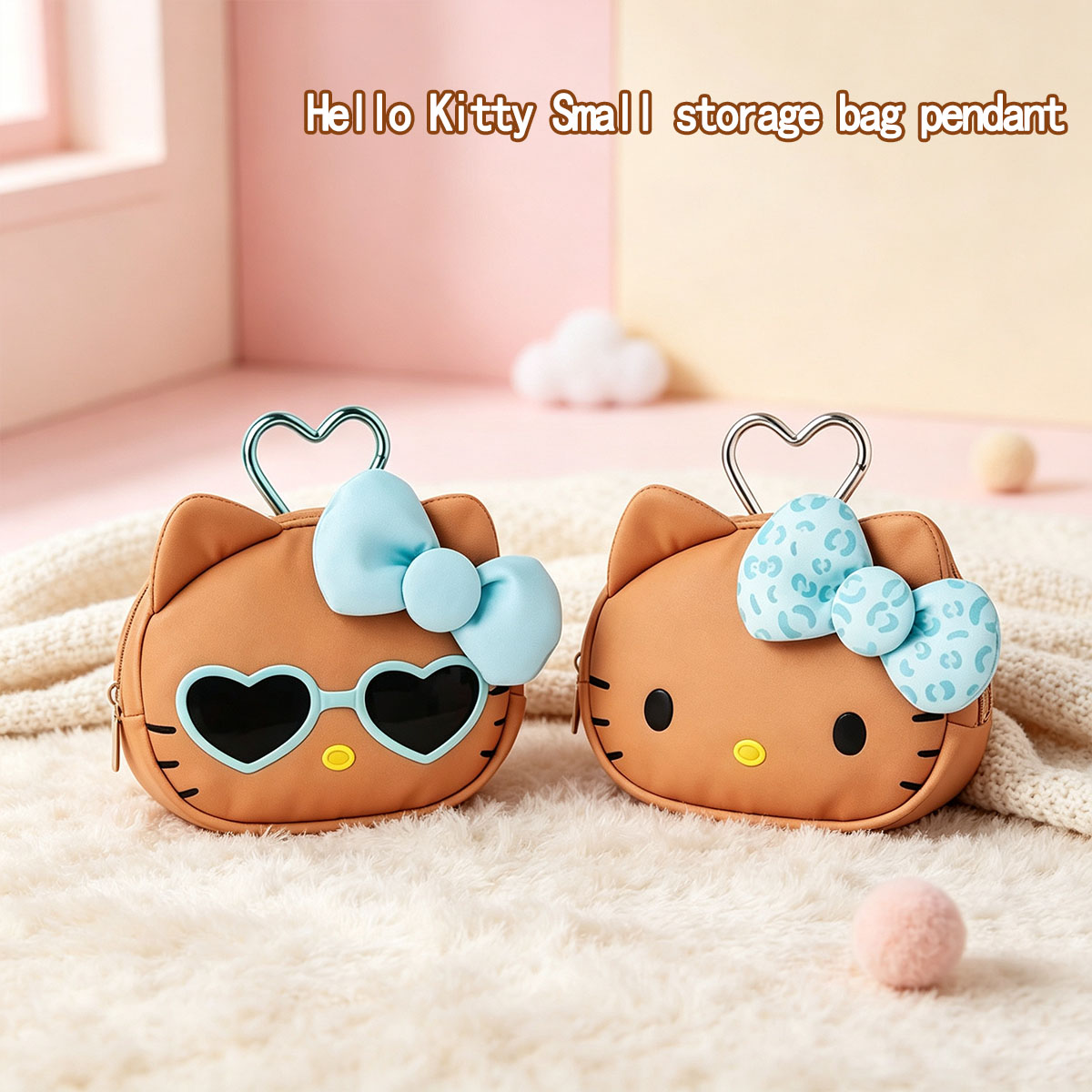 Mini Backpack Purse - Graziosa Mini Borsa Portaoggetti Hello Kitty