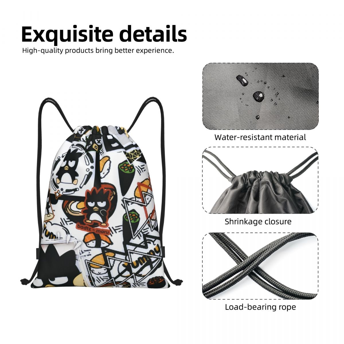 Simpatico cartone animato Ping - Drawstring Gym Bag recensione e prezzo