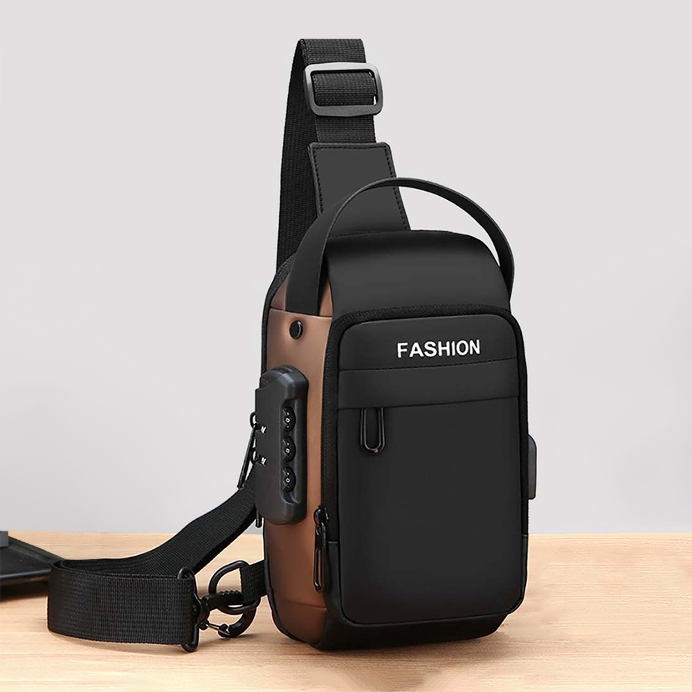 Borsa a tracolla da uomo con p - Sling Backpack Shoulder recensione e prezzo