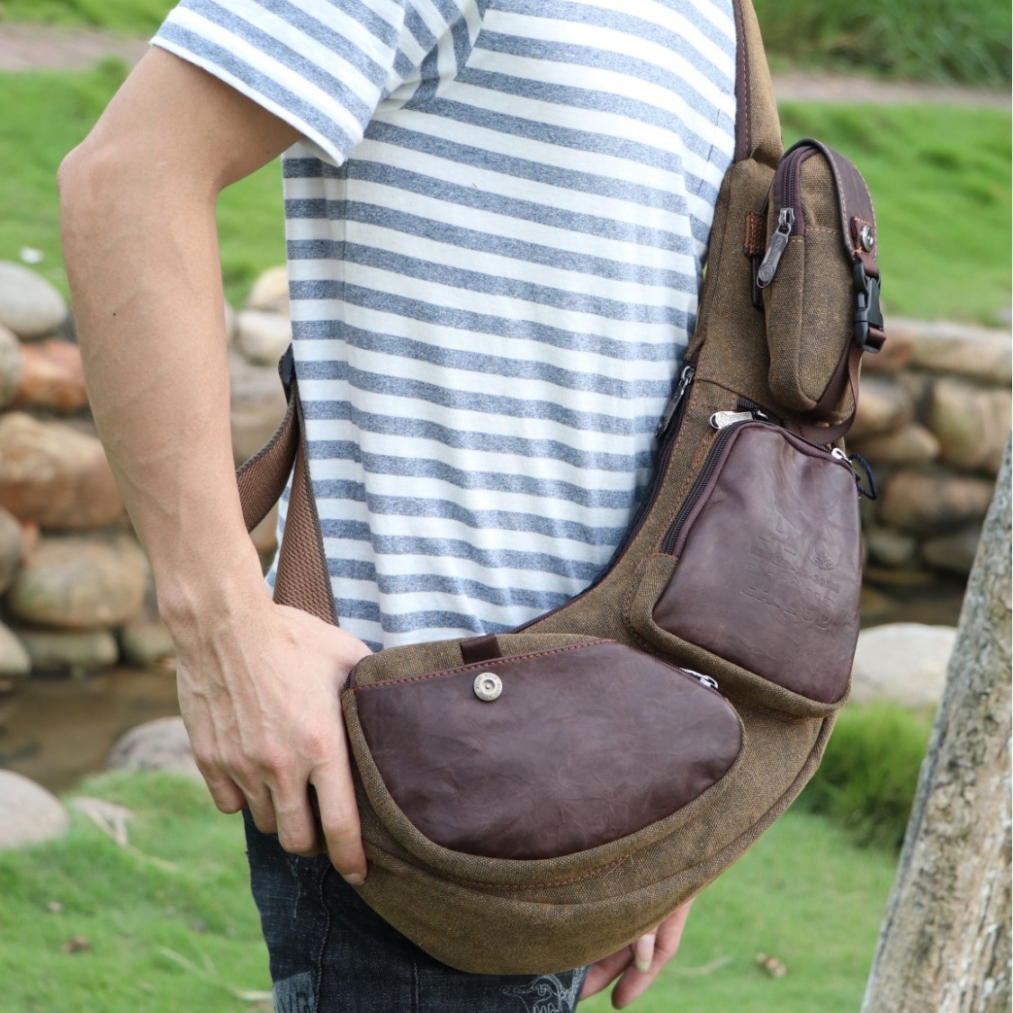 Borsa a tracolla da uomo a mez - Sling Backpack Shoulder recensione e prezzo