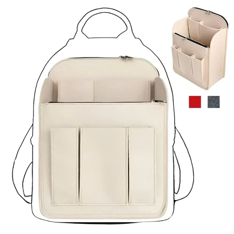 Organizer per Trucchi in Feltr - Backpack Insert Organizer recensione e prezzo