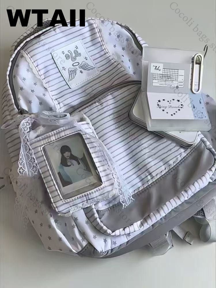 Zaino da ragazza con motivo a  - Canvas Backpack Casual recensione e prezzo