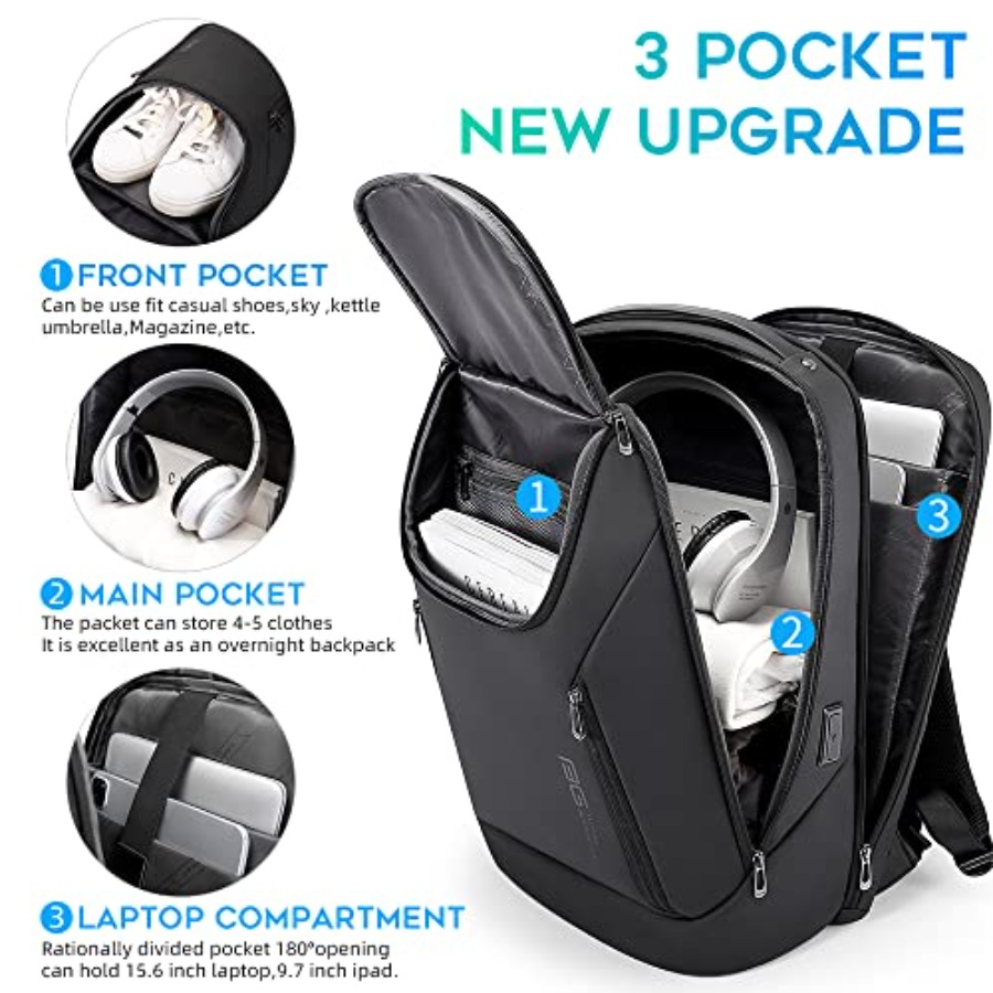 Zaino business smart impermeab - Laptop Backpack 15.6 recensione e prezzo