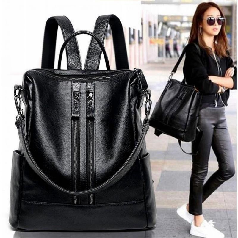 Zaino da donna in morbida pell - Canvas Backpack Casual recensione e prezzo