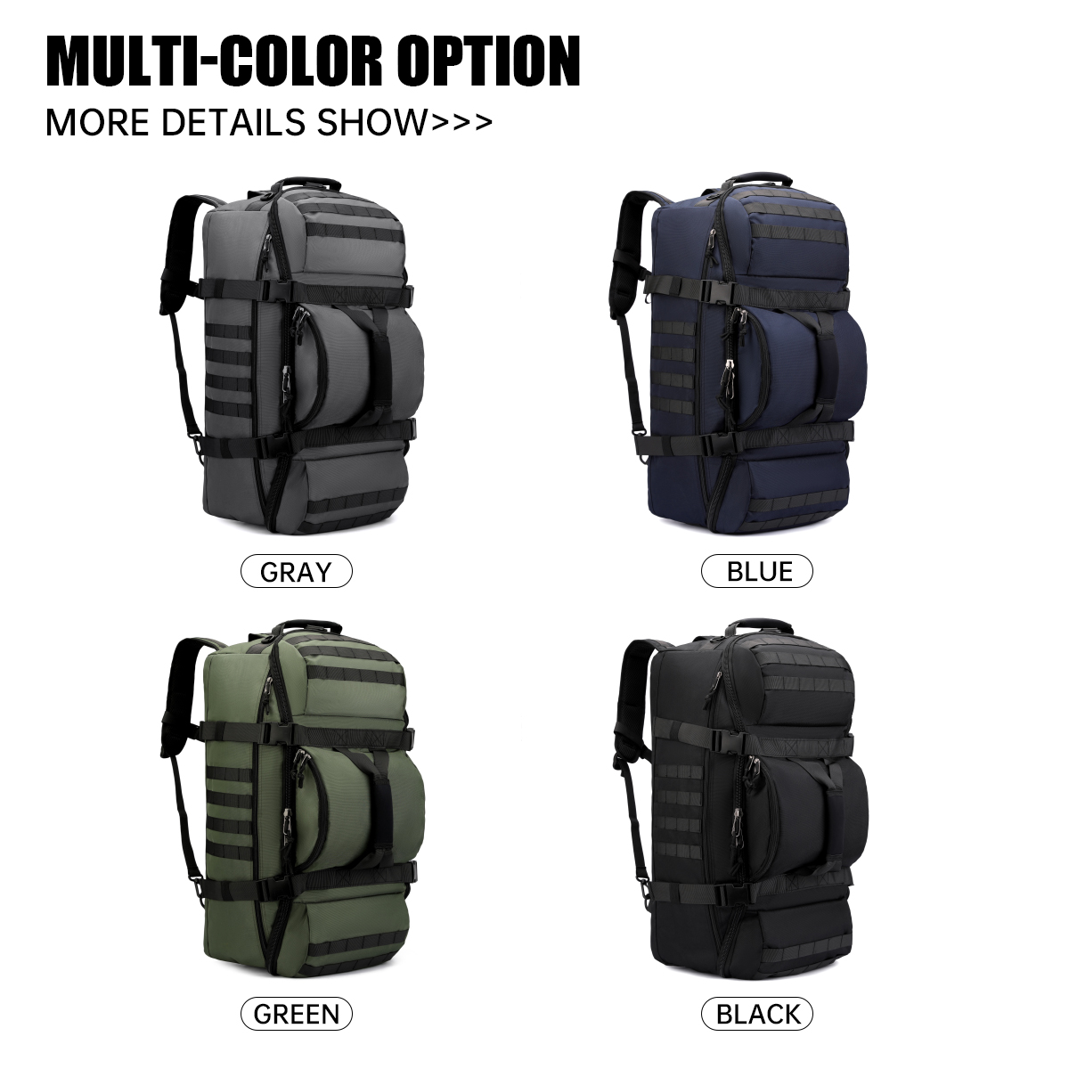 Zaino da Montagna 90L, Capacit - Hiking Backpack Waterproof recensione e prezzo