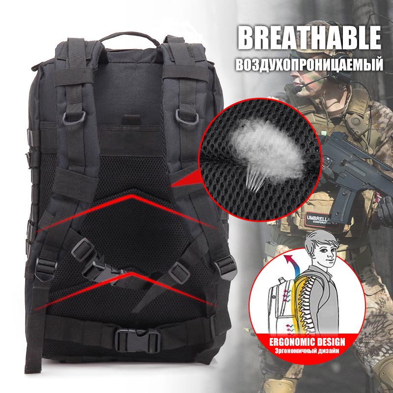 Zaino tattico militare AA 60L, - Urban Backpack Tactical recensione e prezzo