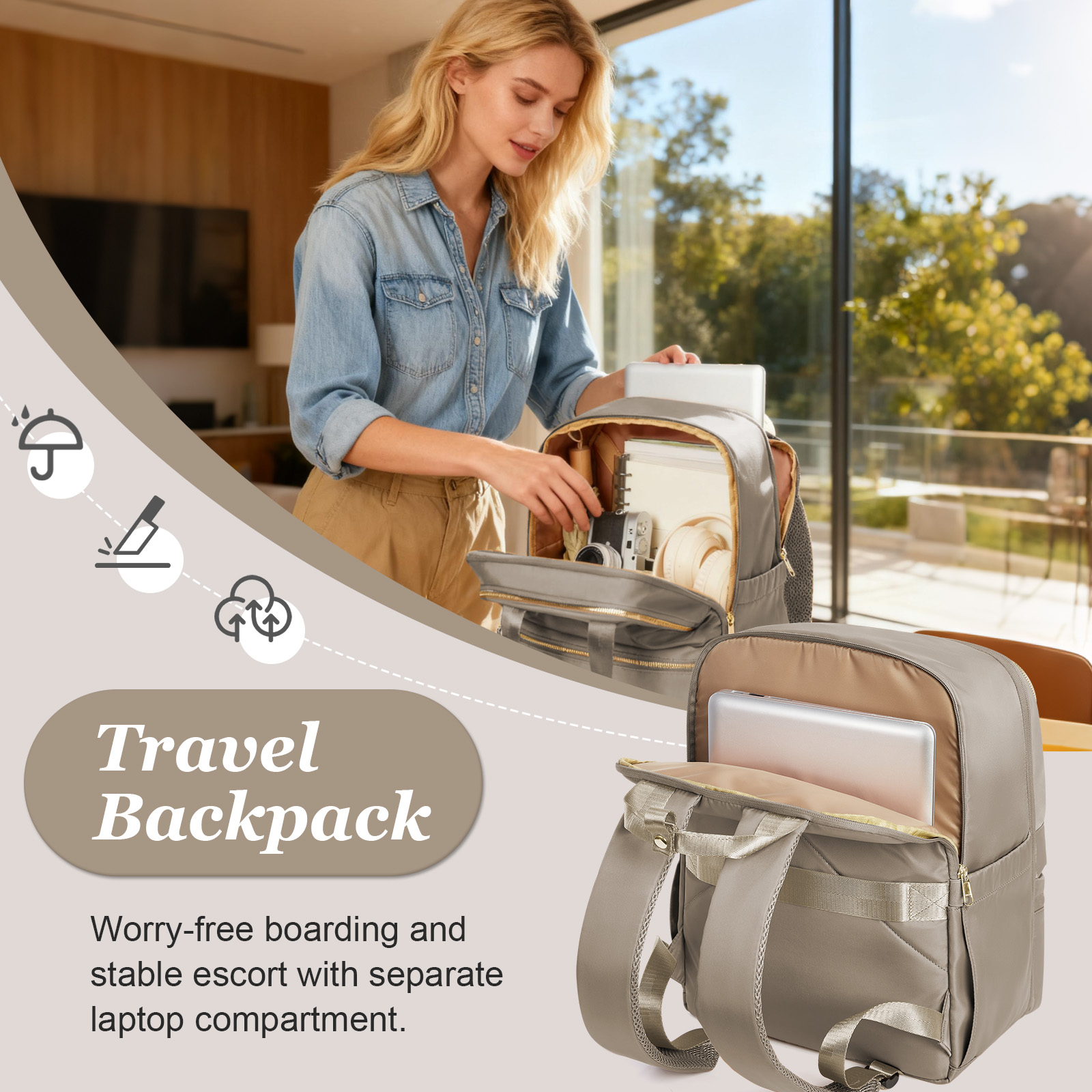 Ryanair 40x30x20 Zaino da viag - Fashion Backpack Women recensione e prezzo