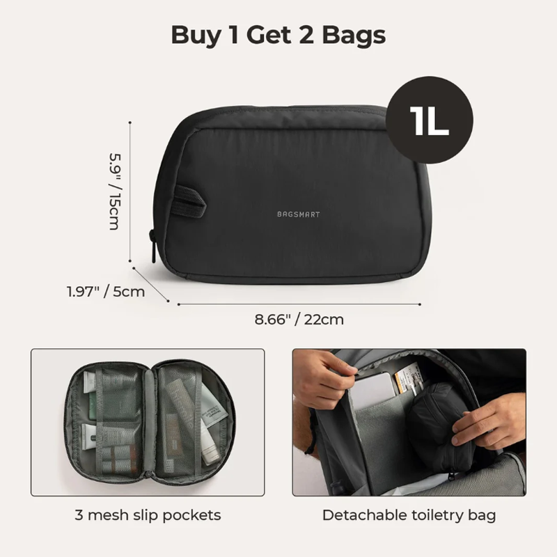 BAGSMART Zaino per laptop da 1 - Laptop Backpack 15.6 recensione e prezzo