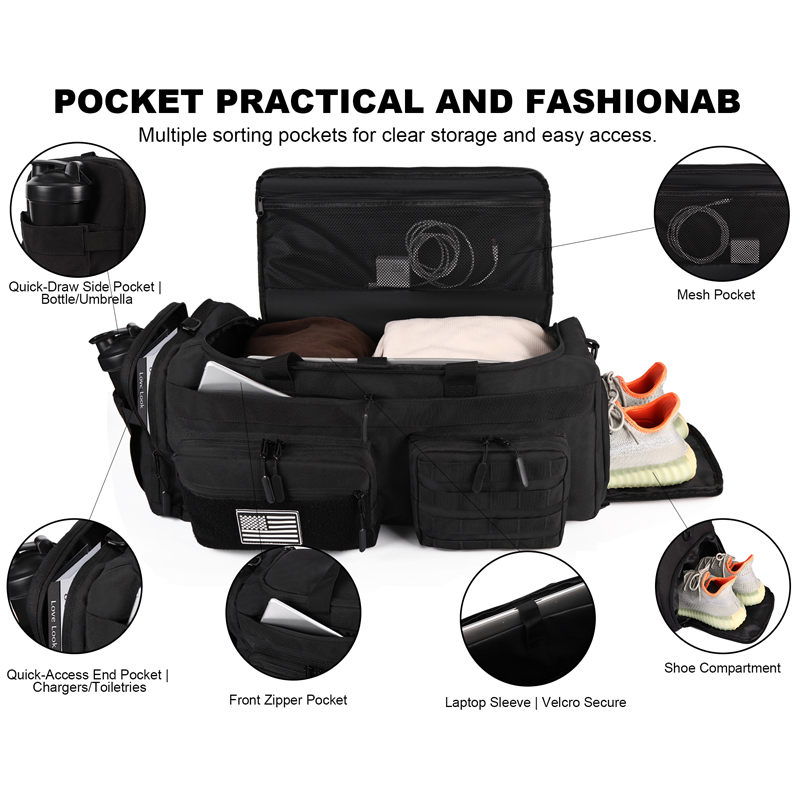 Borsone da viaggio LHI 50L 3 i - Urban Backpack Tactical recensione e prezzo