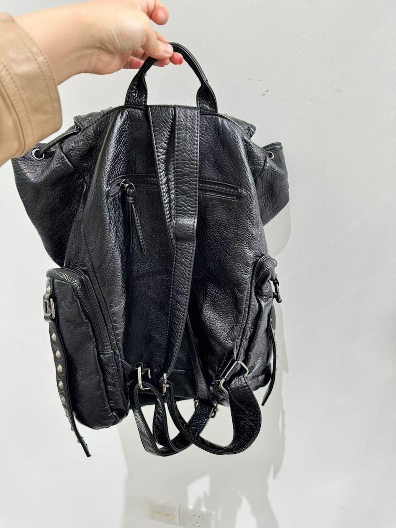 Borsa a tracolla in pelle PU p - Leather Backpack Vintage recensione e prezzo