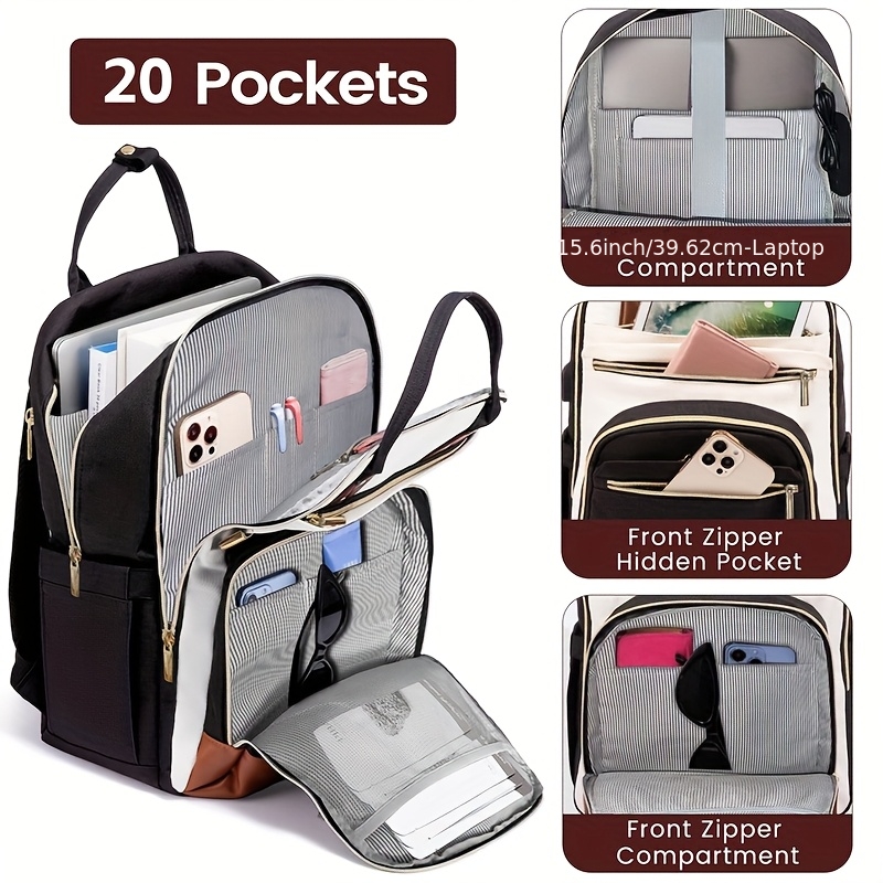 Zaino per Laptop Bicolore da D - Laptop Backpack 15.6 recensione e prezzo