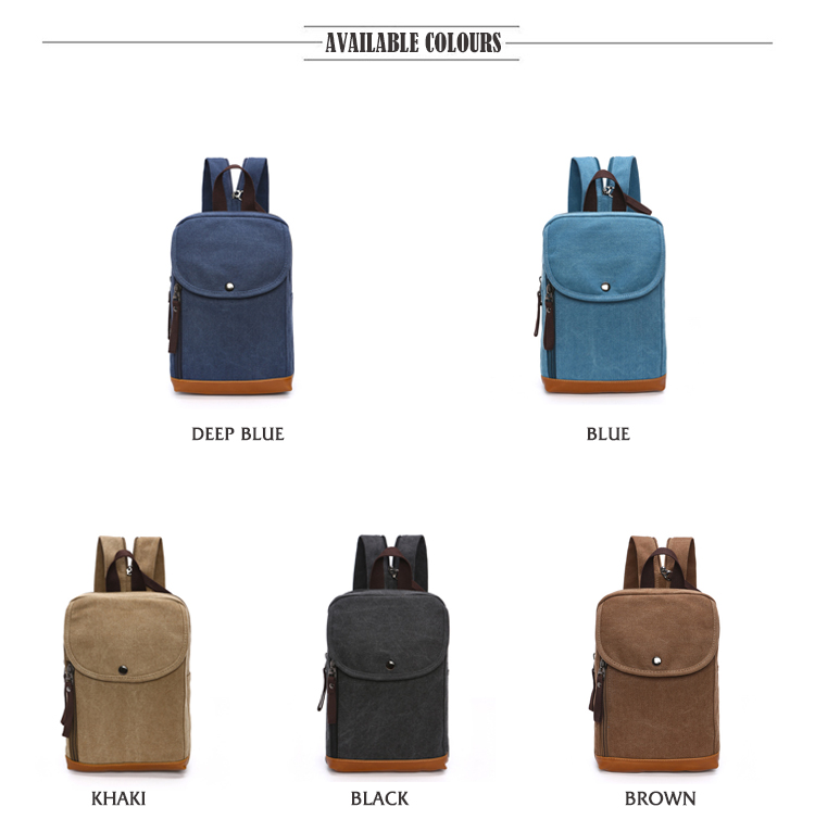 Mini Zaino in Tela per Uomo e  - Sling Backpack Shoulder recensione e prezzo