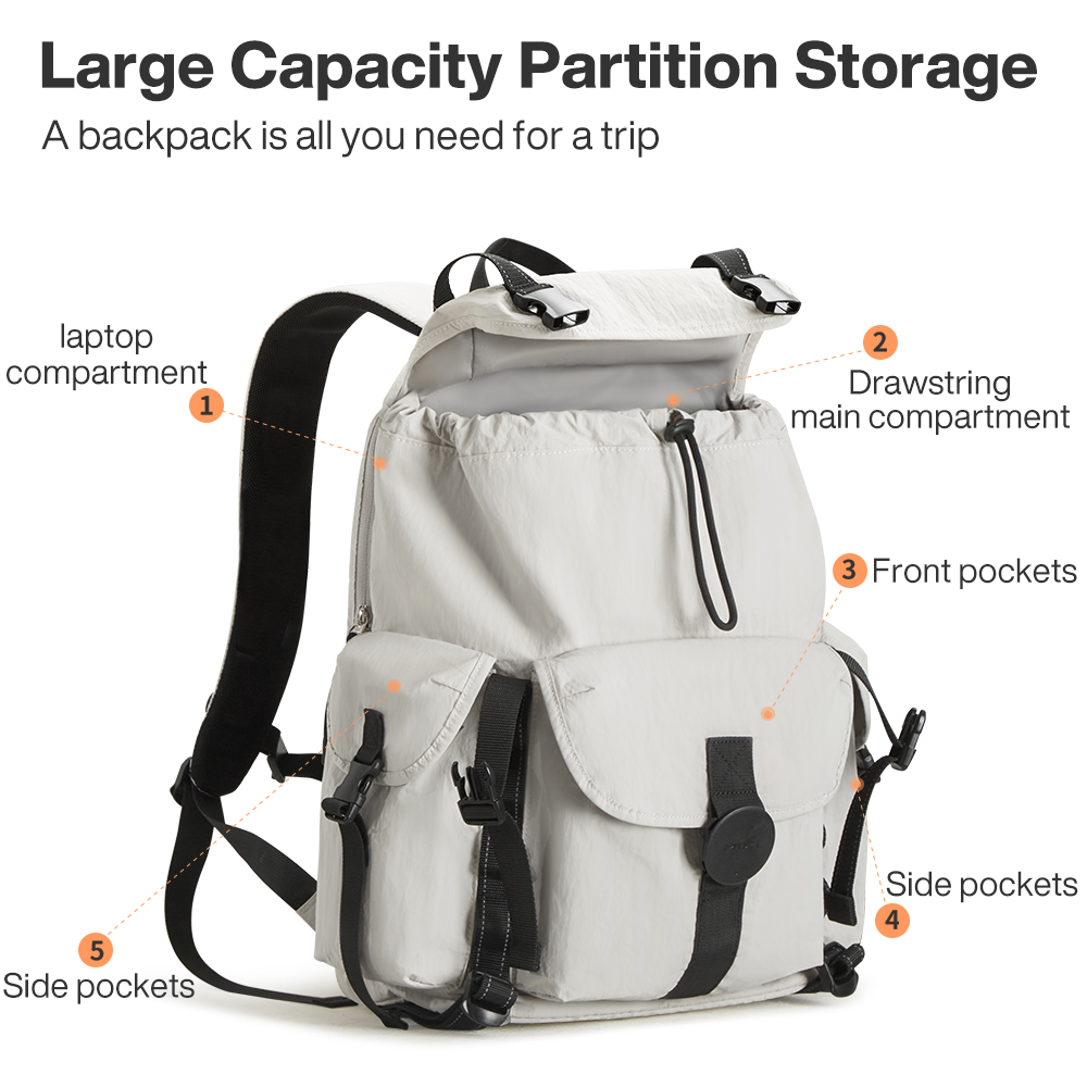 Zaino da viaggio Mixi Zaino pe - Hiking Backpack Waterproof recensione e prezzo