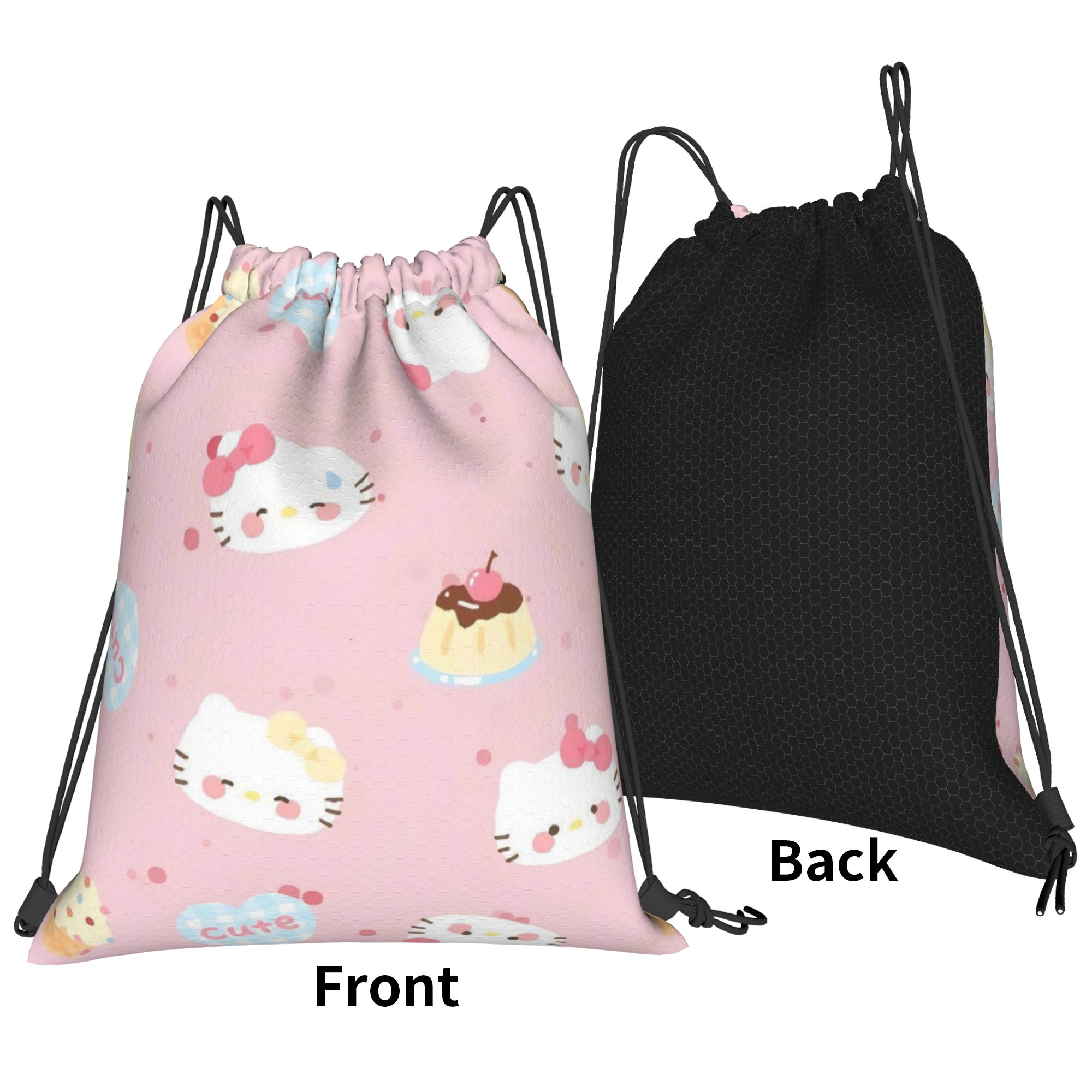 Zaino sportivo rosa con coulis - Drawstring Gym Bag recensione e prezzo