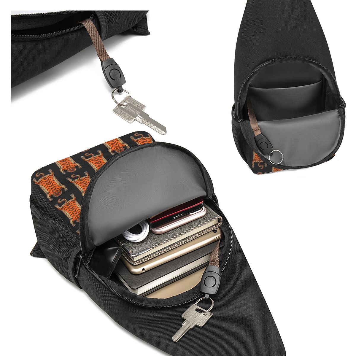 Borsa a tracolla da uomo in st - Sling Backpack Shoulder recensione e prezzo