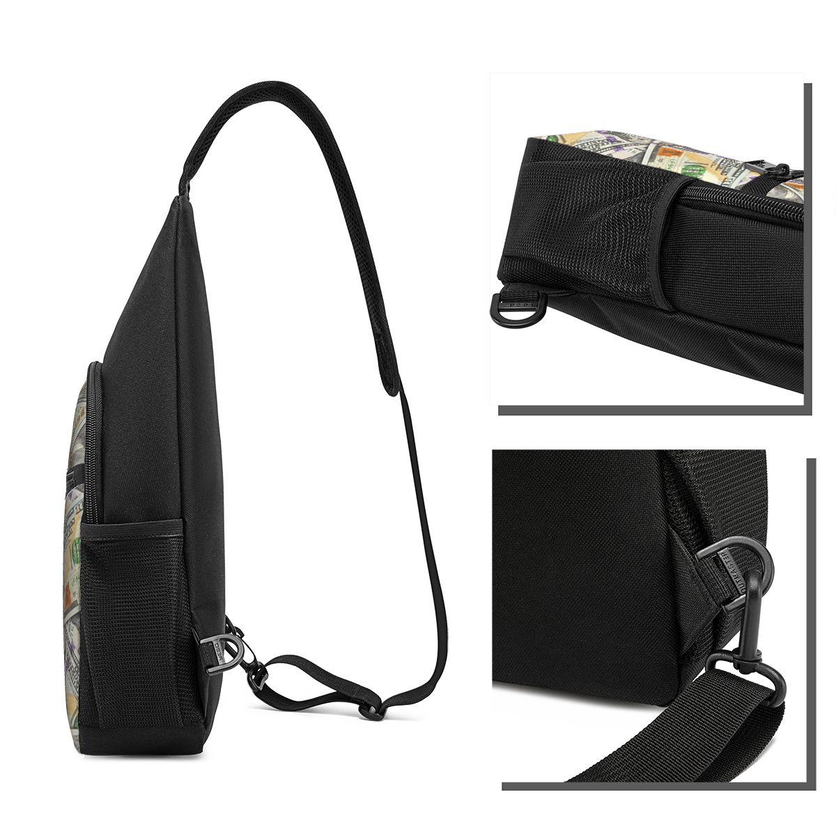 Borsa a tracolla da uomo con m - Sling Backpack Shoulder recensione e prezzo