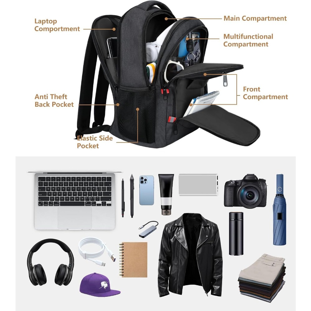 Zaino scolastico da uomo per a - School Backpack Teen recensione e prezzo